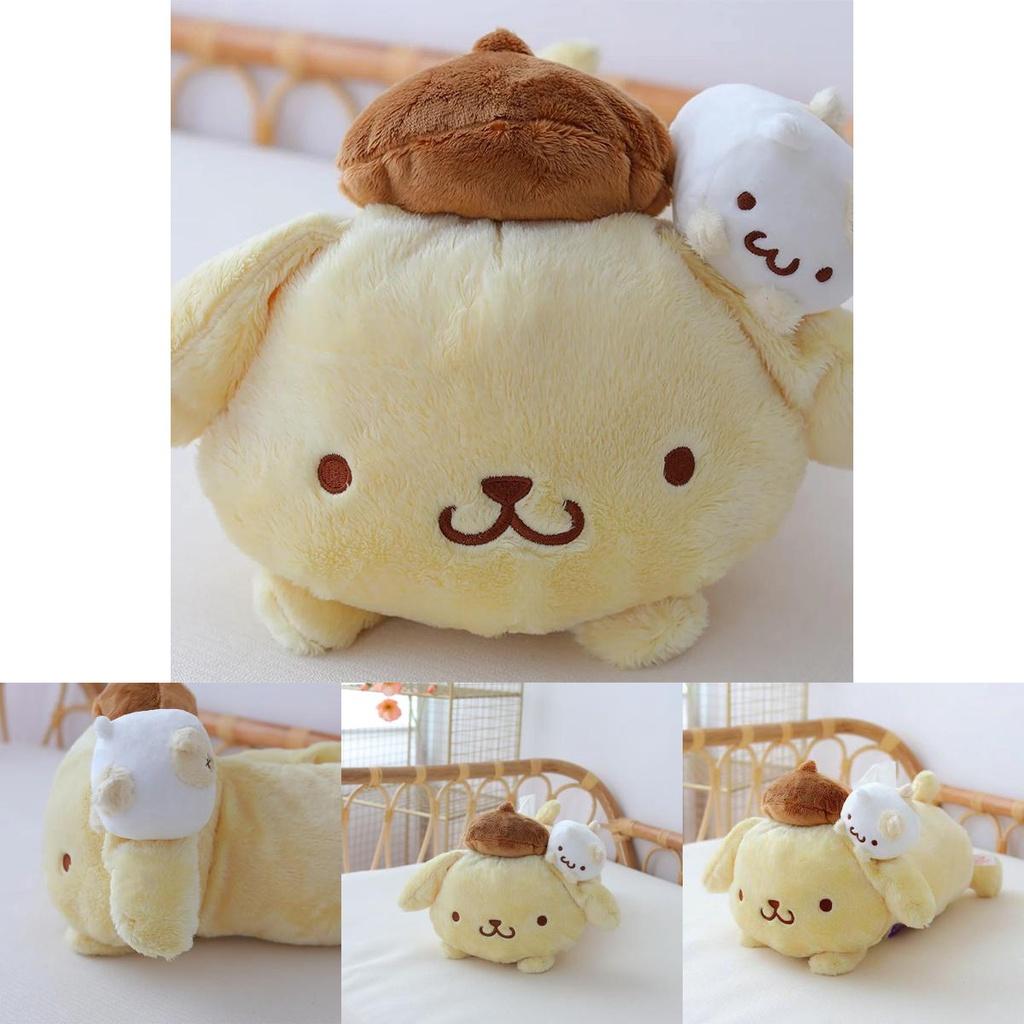 Plyšová hračka Pompompurin Krabička na kapesníky Váš rozkošný společník pro každé mazlení!
