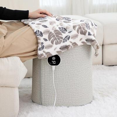 5-speed Intelligent Temperature Control LCD Digital Display Winter Leg Warmer,360 ° Full Surround Office Heater,Auto Power-off