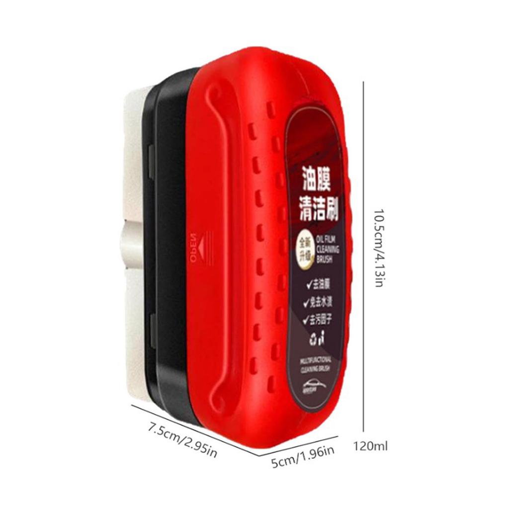 Enhances Visibility Car Window Oil Film Remover Automotive Glass Oil Film Erasers 120ml for Windshield & Side Windows