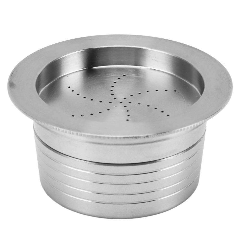 Stainless Steel Reusable Coffee Capsule Refillable Coffee Capsule  For Lavazza Blue Machines