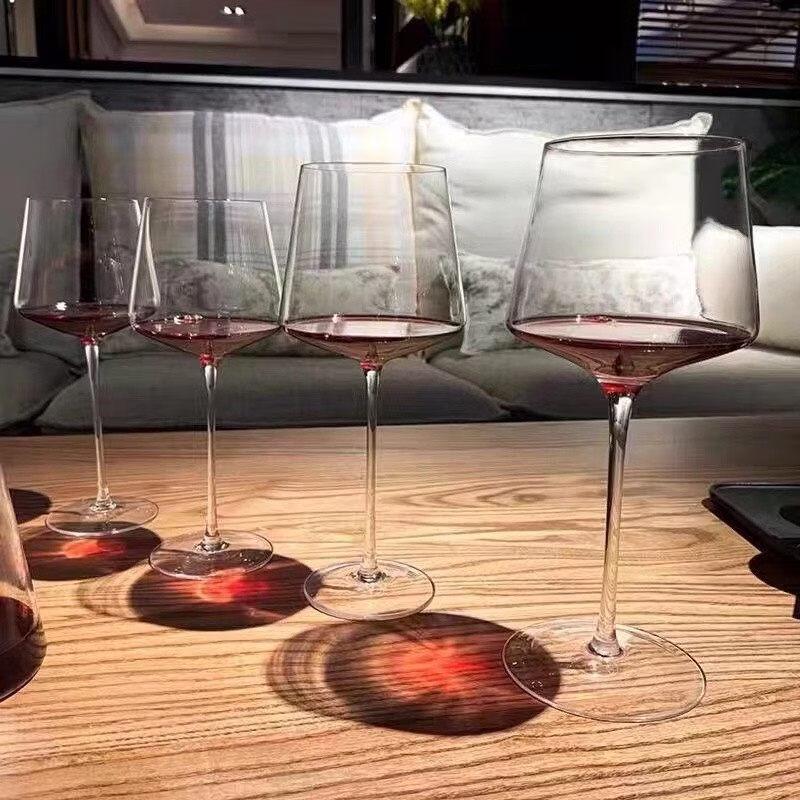 ZISIZ Luxury Crystal Glass Bordeaux Red Wine Glass