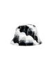 Poejidam Fur Meatel Hat In Black Tabby