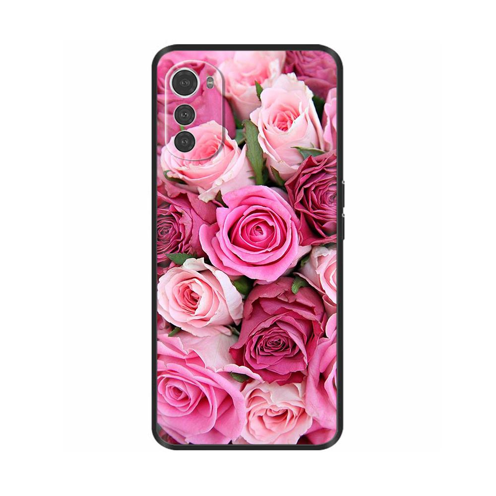 For Motorola Moto E32 Case Silicone Fashion Painted Soft Phone Case for Motorola Moto E32S Cover MotoE32S E 32 Bumper Fundas