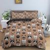 Animal Dog 3D Printed Bedding Set Cozy Soft Duvet Cover Set King Queen Twin Size Birthday Gift Bedroom Decoration 240*220cm