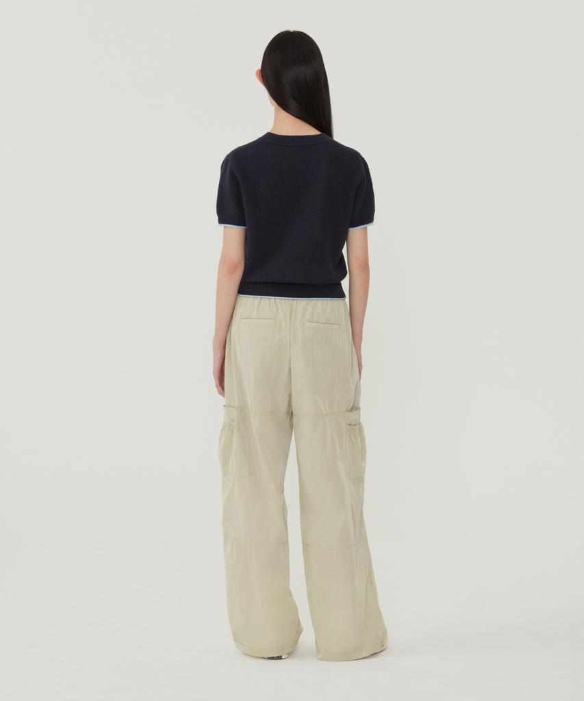 COVERNAT WOMAN Cooper Logo Half Knit Navy