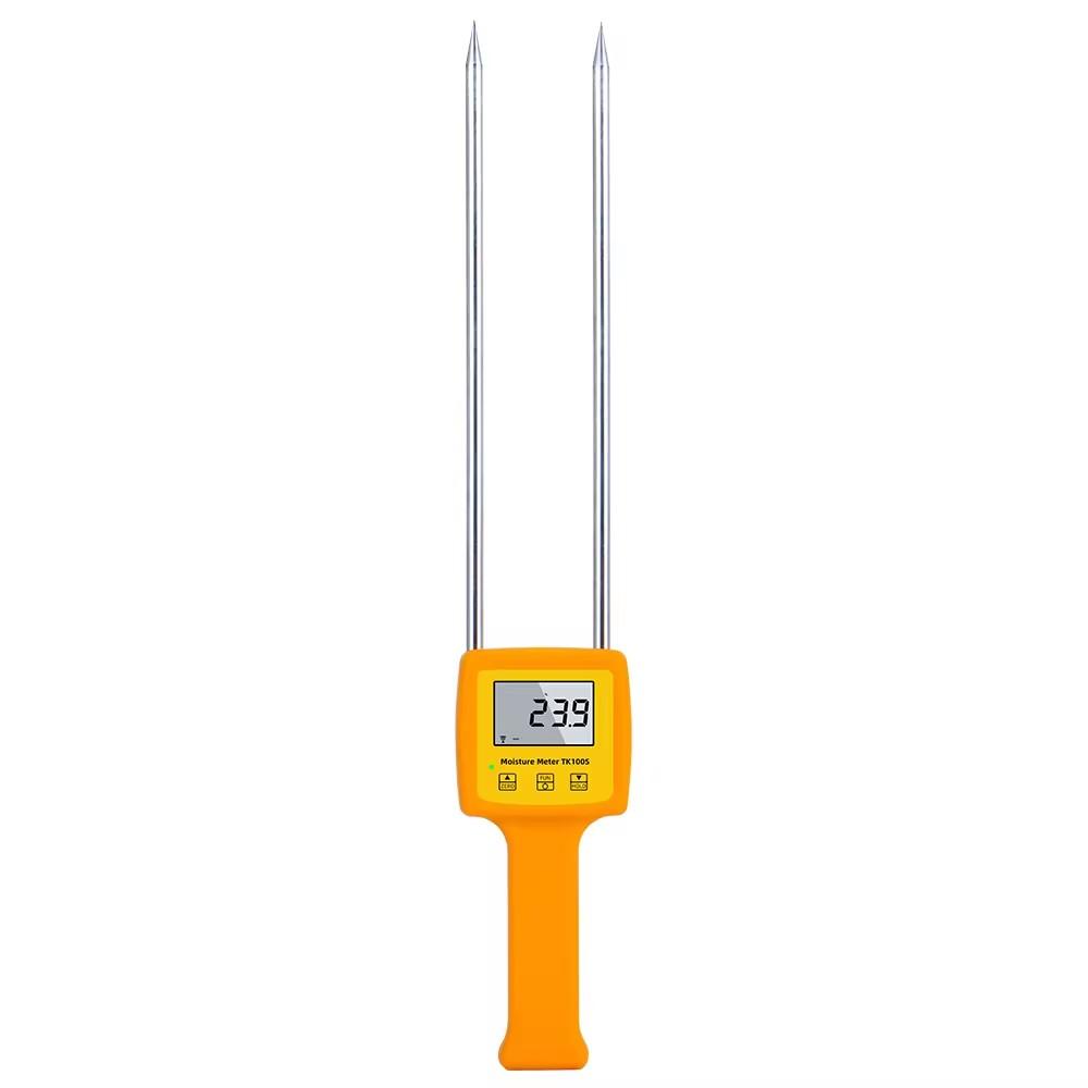4 Digital LCD Grain Moisture Tester Corn Wheat Rice Bean Wheat Flour Moisture tester Hygrometer Meter 5-35%