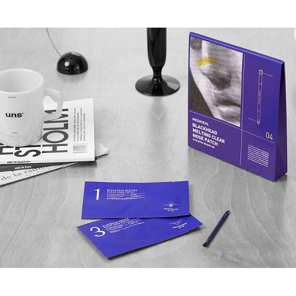 Mediheal Blackhead Melting Clear Nose Patch 4EA