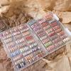 Transparent Nail Art Storage Box S/L Dustproof Storage Box Nail Display Box  for Nail Salon