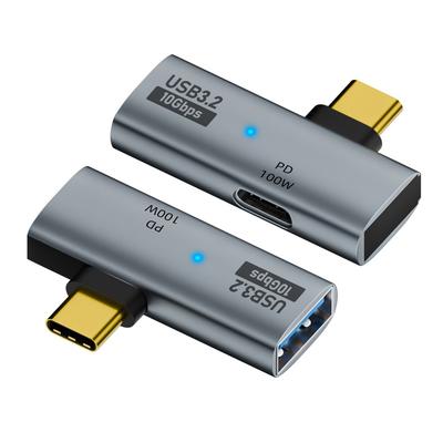 Διαχωριστής USB-C 3.2 OTG 2-σε-1 με Γρήγορη Φόρτιση Type C 100W PD Μετατροπέας Προσαρμογέα USB C σε USB 3.2 για Τηλέφωνο, Tablet, Macbook