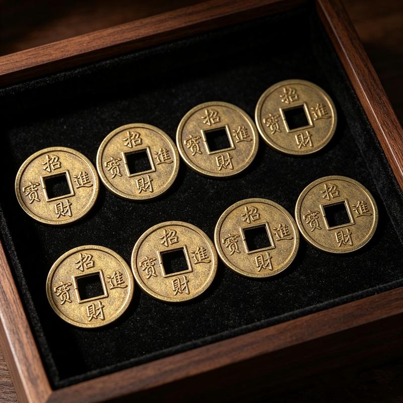 100 Pezzi Monete Ching Monete Artigianali Antiche Cinesi Feng Shui Per Ricchezza Salute Portafortuna Collezione di Monete Commemorative