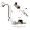 High Pressure Washer Extension 1/4 Inch Quick Connect Easy To Install Cleaning Rod Parts