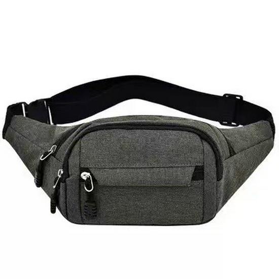 Unisex Multifunctional Crossbody Cycling Waist Bag with Large Phone Pocket