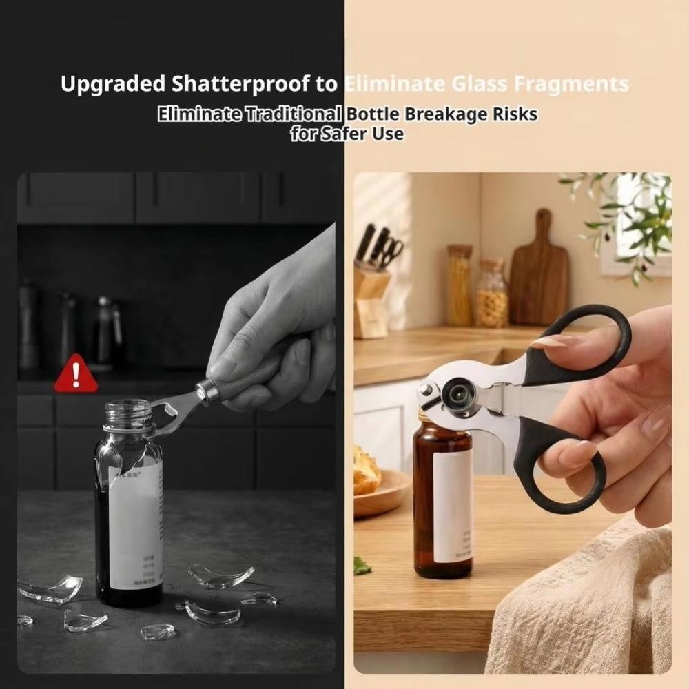 Stainless Steel Oral Liquid Bottle Opener Lightweight Can Opener Portable Box Opener for Home