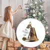 Weihnachtsengel-Glocken-Ornament Edelstahl Vintage-Glocke Mit Klarem Klang Weihnachtsbaum-Anhänger Dekorative Glocken für Innen