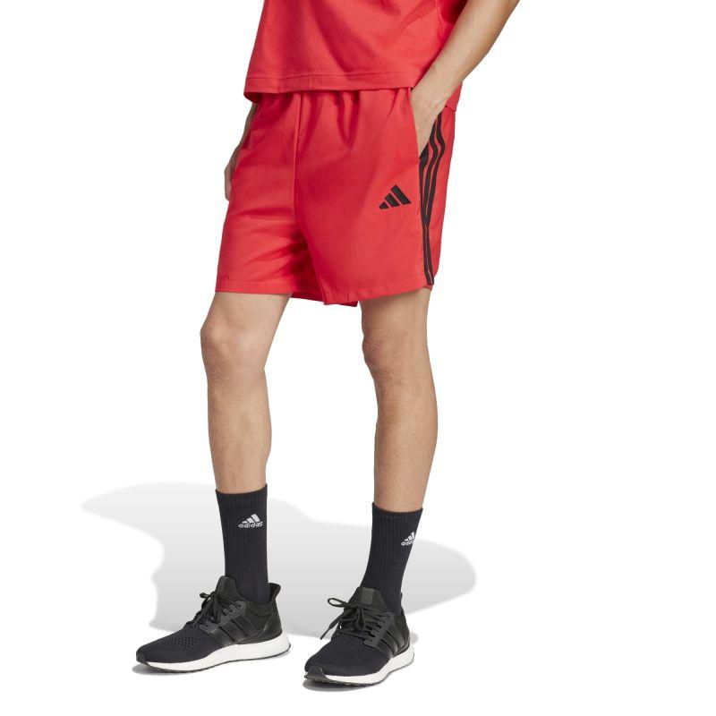adidas 3 Stripes Chelsea Shorts Elastic Waist Orange