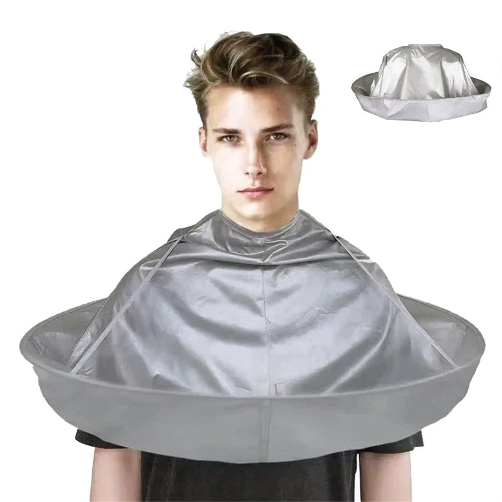 1pc Creative Apron Hair Cutting Cloak Coat Salon Barber Stylist Cape Umbrella Haircut Cloak Hairdressing Home Cleaning Protector