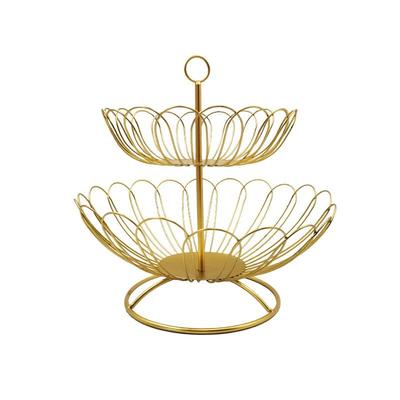 Modern Minimalist Double-Layer Fruit Basket