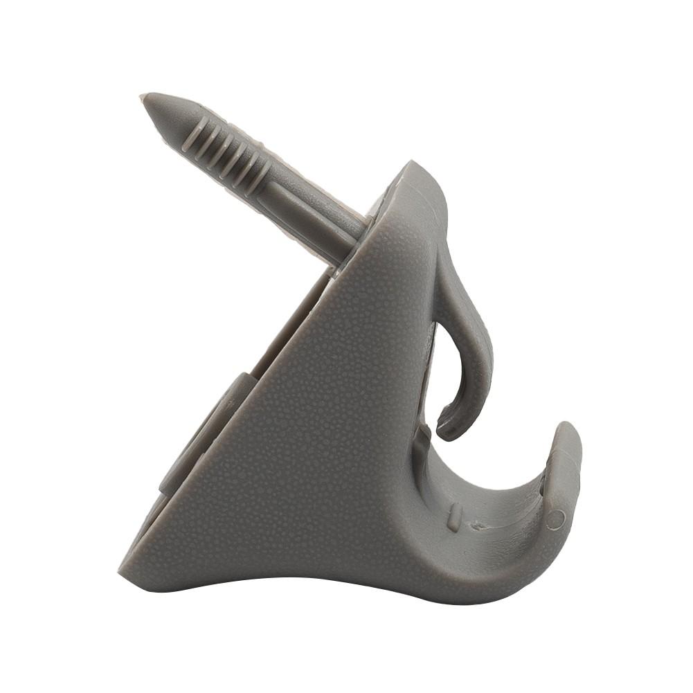 Klips Klips Sunvisor Retainer Clips 2PC Brand Clip Easy Grey