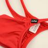 La Pomme Bikini Made of MFS Fabric with a Bulge and 3D Sexy Red Men's Low-Rise T-Back Shorts, Front, Underwear,