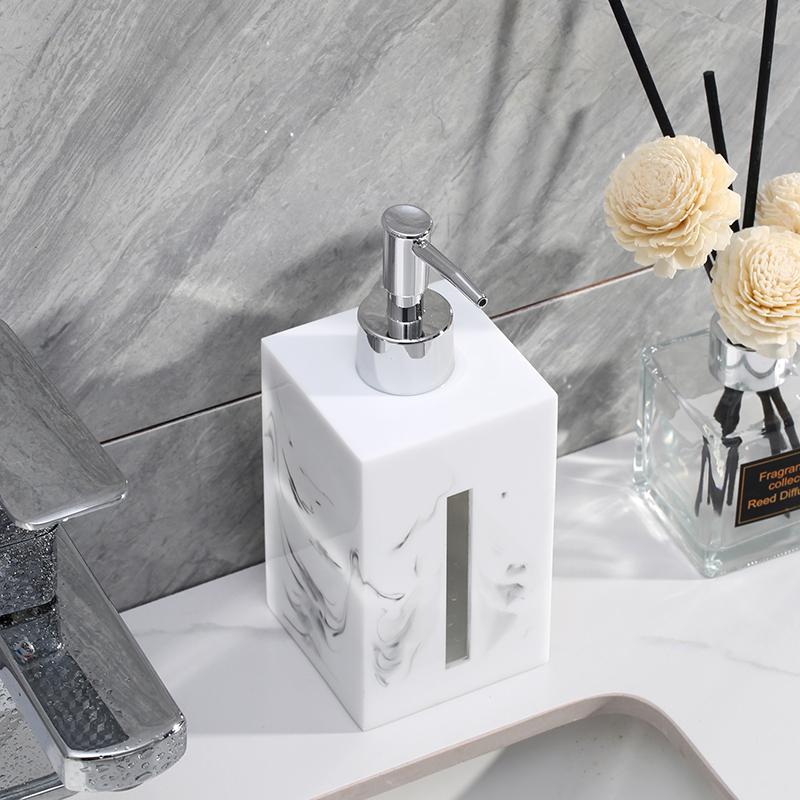 500ml marble soap dispenser ceramic bathroom shower gel shampoo bottle press lotion bottle bathroom accessories
