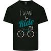 I Want To Ride My Bike Cycling Cyclist Unisexs Light Cotton TShirt