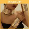 Jewelry Style African Set With Alloy Pendant Earrings Bracelets For Men Casual Women