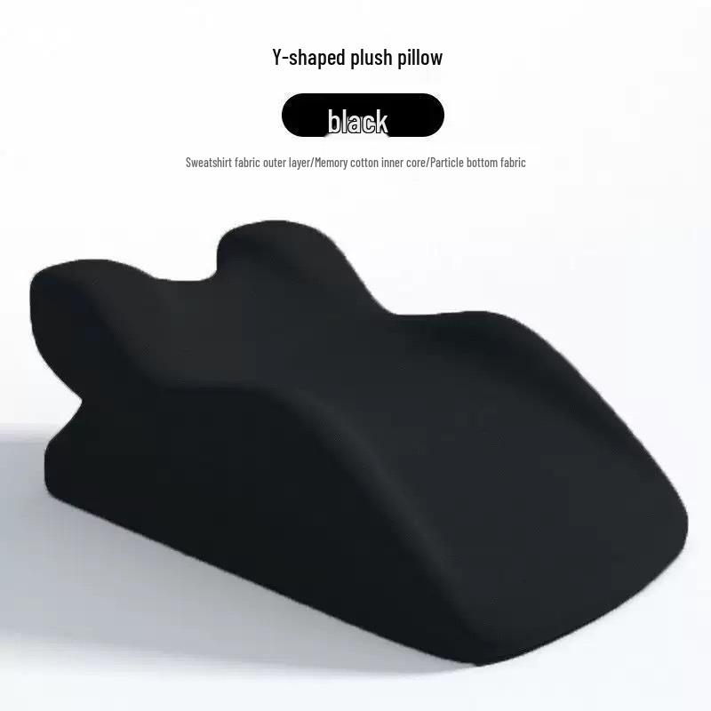 Face-down Memory Foam Pillow and Headboard