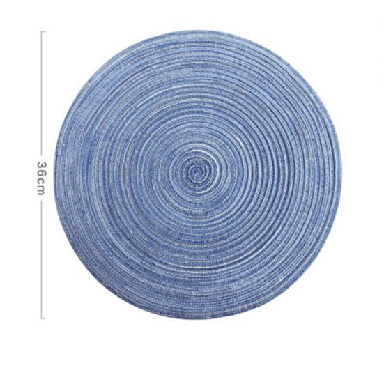 Talos Runde Tassenuntersetzer, wärmeisolierte Schüssel-Teller-Matte, rutschfeste Tisch-Tischset-Dekoration