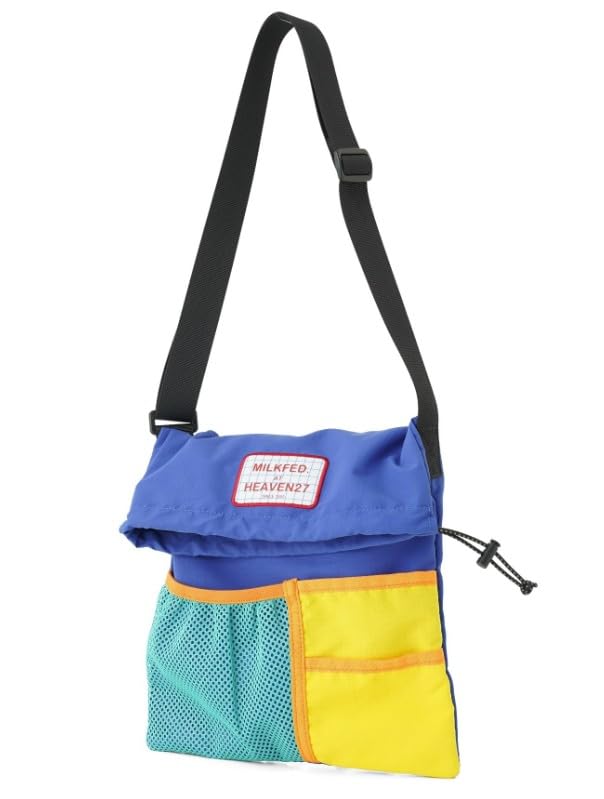 Многоцветная сумка через плечо Milkfed, Синяя