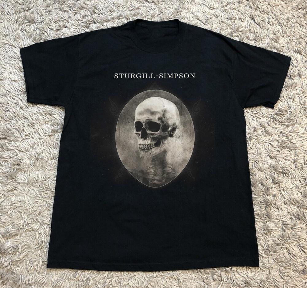 НОВЫЙ Sturgill Simpson - Metamodern Sounds In Country Music Черная Футболка OM614 Унисекс Футболка L