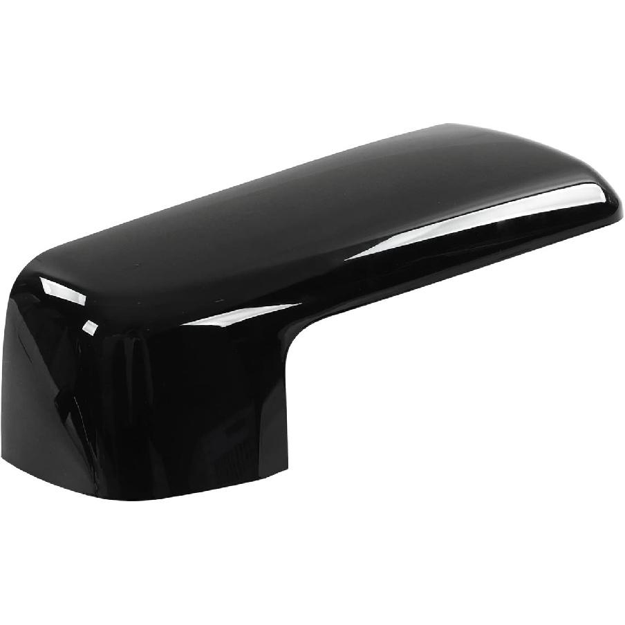 Cubierta Exterior Superior de Espejo Retrovisor Lateral Izquierdo Derecho para 1500 2019-2022 (Negro brillante)