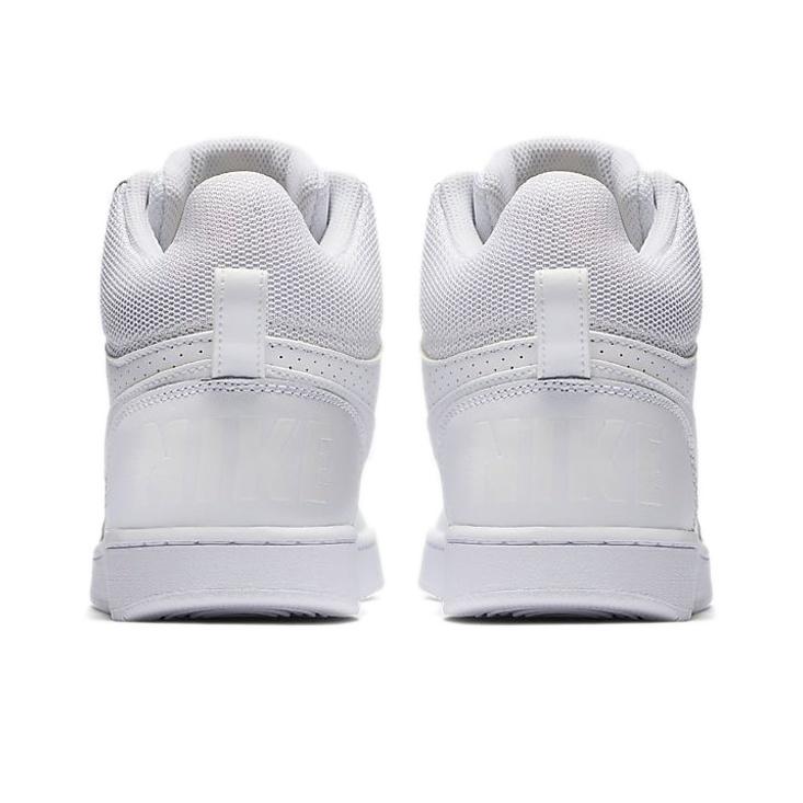 Nike Court Borough Mid Pelle Sintetica Comode Sportive Antiscivolo Durevoli Sneakers Mid-Top Sneakers da Donna Bianche 844906-110