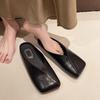 Flat Shoes Female Cover Toe Shallow Woman's Slippers Slides 2025 Soft Shallow Shoes Slippers Flat Slipers Women Cover Toe Slides
