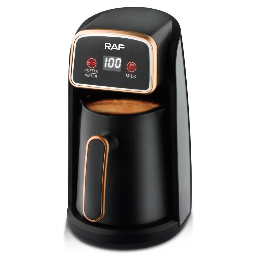 Automatic European Turkish Coffee & Tea Maker with Visible Pot and Milk Warmer