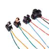 2Pcs Headlight Lamp Bulb Socket Wiring Harness Connector Plug Adapter Line For H1 H7 H4 Bulb Car Headlight Connection Plugs