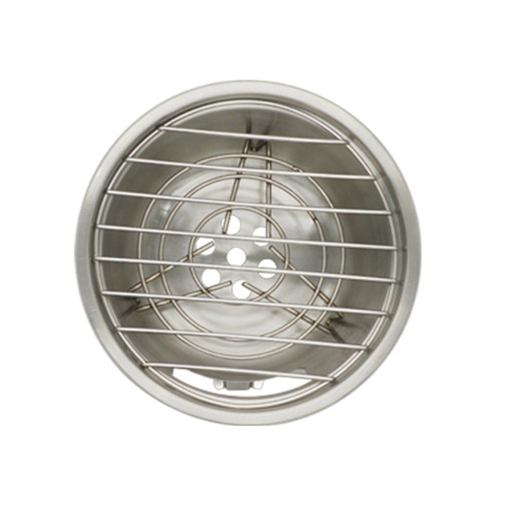 Portable Backpacking Survival Stove Wood Burning Grill Stainless Steel Stove for Outdoor Cooking and BBQ Picnics