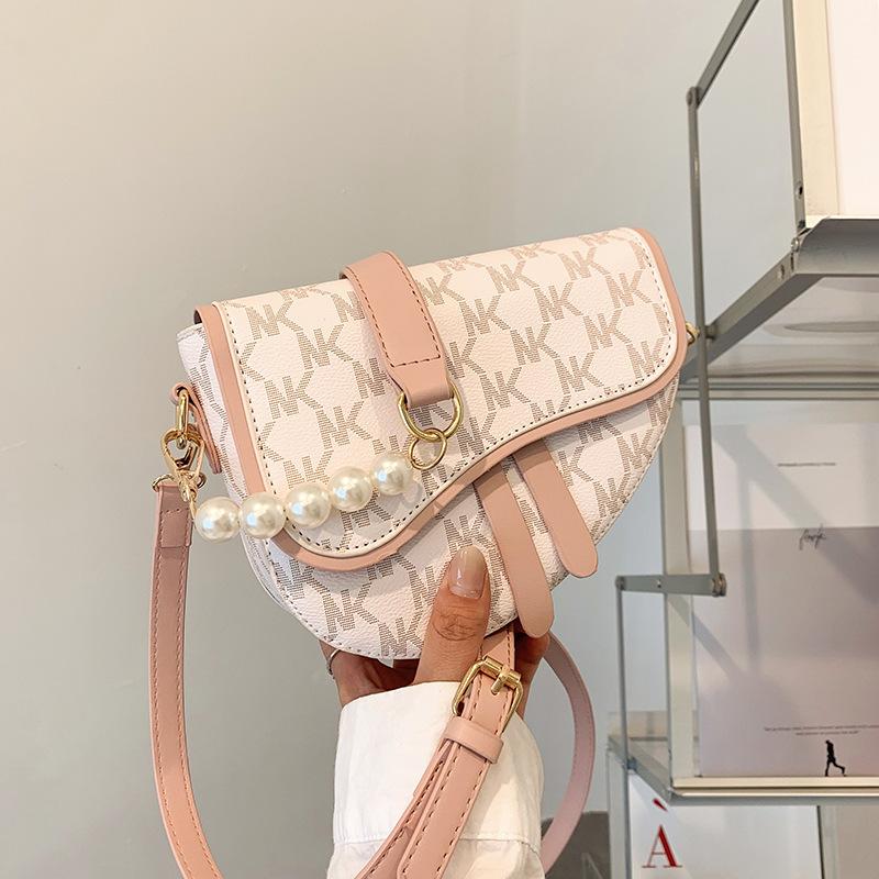 Damska Modna Torba Siodełko Torebka Listonoszka Regulowany Pasek na Ramię Wszechstronna Torba Crossbody na Ramię Pod Ramię