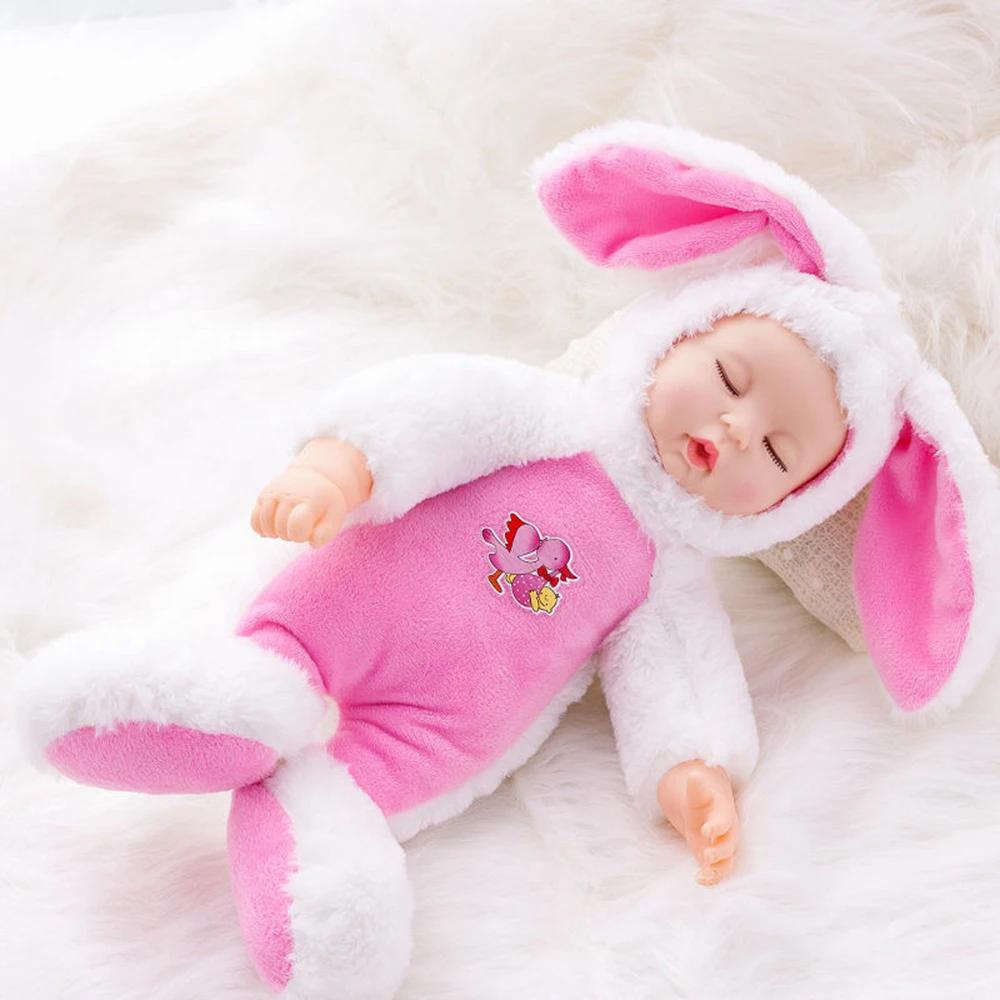 45cm Simuliertes Kinder-Stofftier Schlafkomfort Niedliche Anziehpuppe Festliches Geschenk Weihnachtsgeburtstagsgeschenk Für Kinder