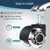 Office Chair Caster Wheel Strong Load-bearing Smooth Quiet Hassle-Free Rolling Universal Fit Heavy-Duty Chair Caster