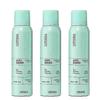 Set de 3 piese cu pudră spray pentru șampon uscat pentru reîmprospătare rapidă a părului și volum