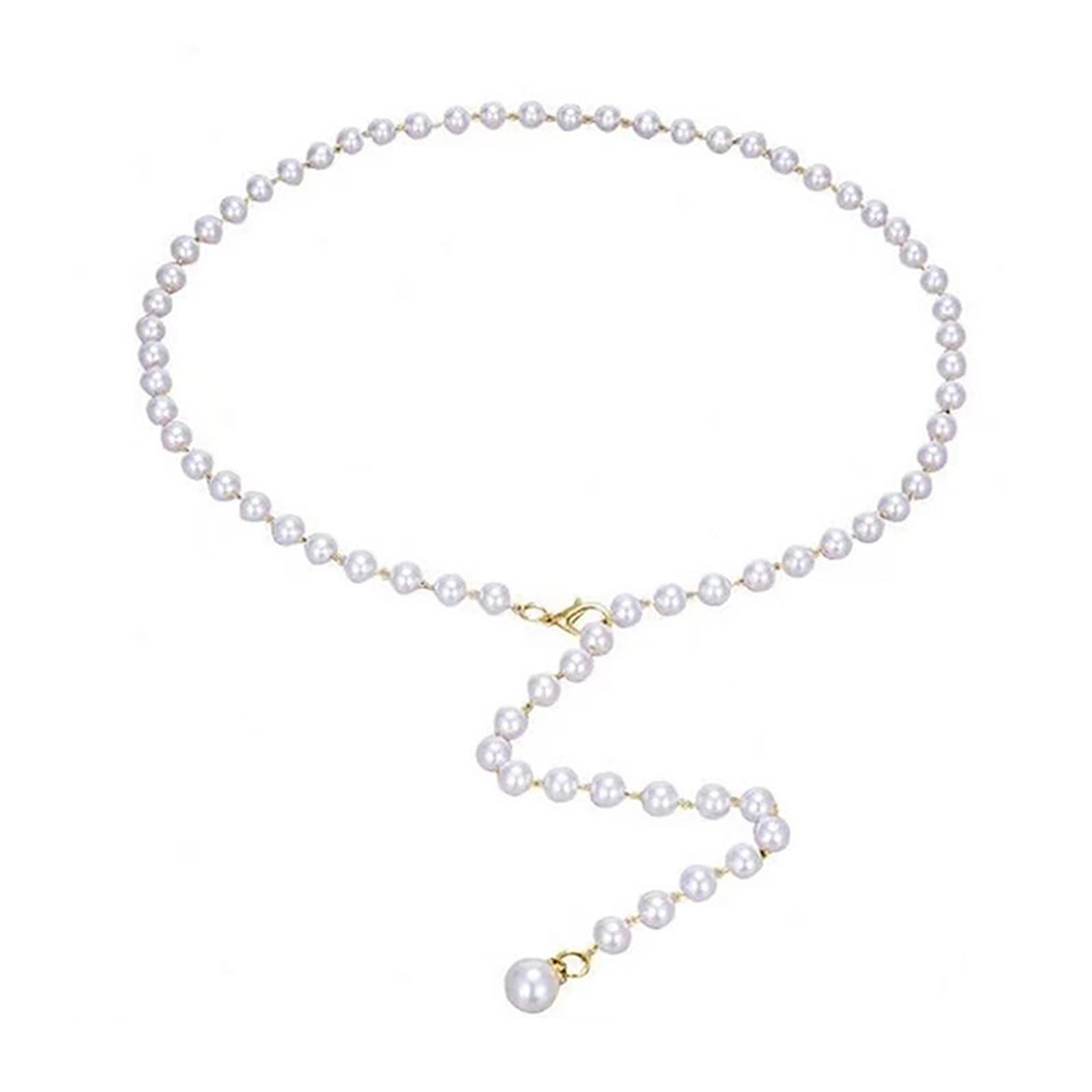 

Переливающаяся цепочка на талию для женской моды, жемчужная свадебная цепочка, декоративная цепочка-ремень, вечерний пояс, аксессуары для талии E125