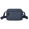 Sac bandoulière léger en nylon pour hommes femmes Sac messager décontracté à bandoulière avec poches zippées