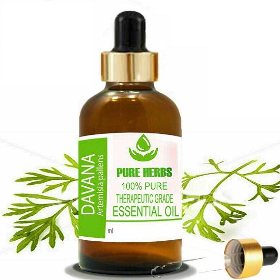 

Pure Herbs Davana (Artemisia pallens) Pure & Natural Therapeutic Grade Essential Oil Glass 5 ml