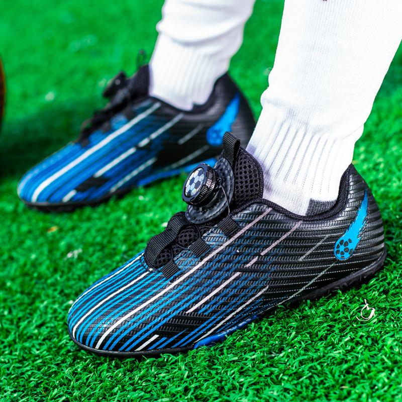 Kids Soccer Shoes Society FG School Football Boots Cleats Grass Sneakers Boys Girls Outdoor Athletic Training Sports Footwear