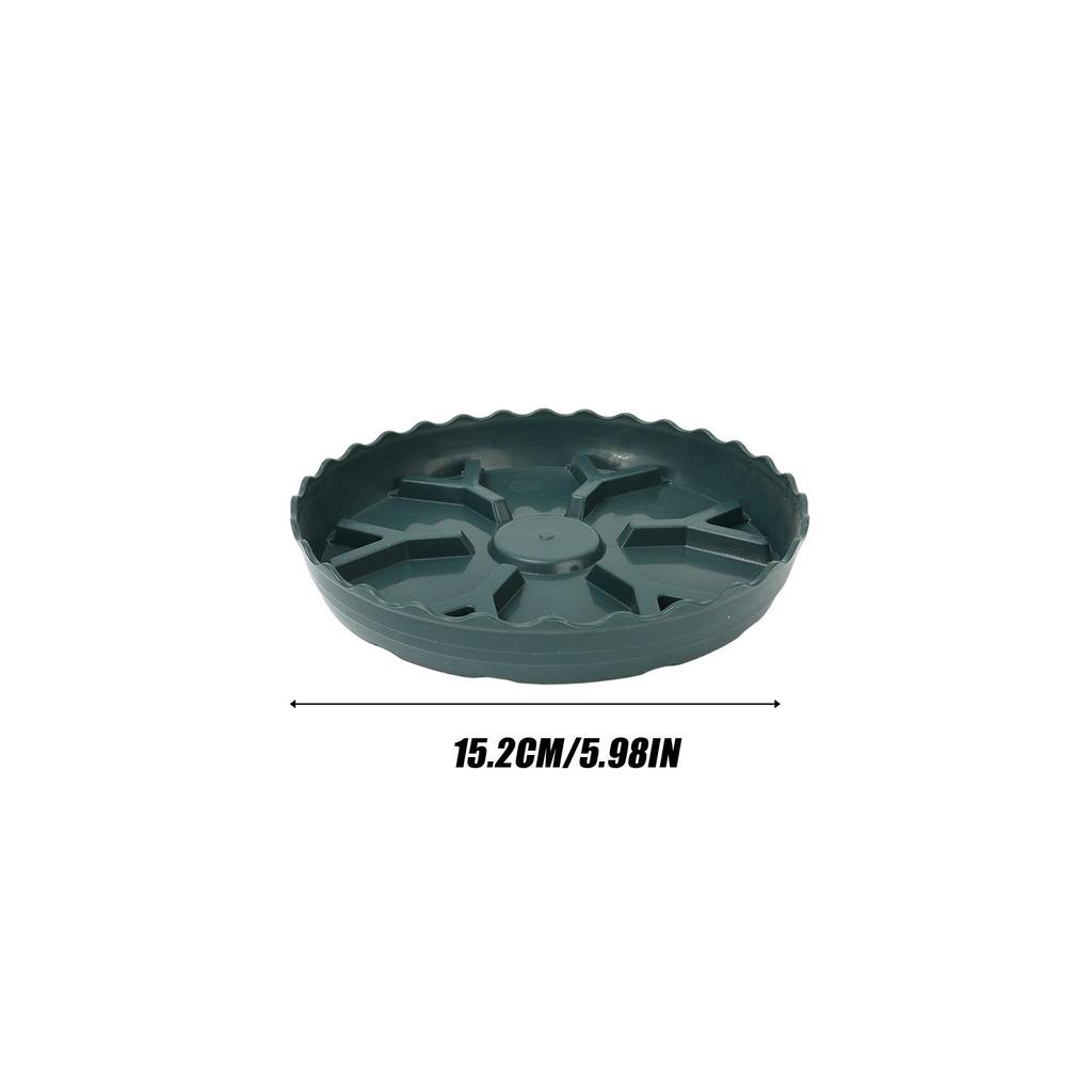S/M/L Y-shaped Flower Pot Tray Breathable Draining Prevents Root Rot Pots Trays Plant Water Catcher Drip Trays Flowerpot Saucers