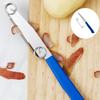 Pelador Pelador de Verduras Acero Inoxidable Juliana Cuchillo de Corte Rápido Hogar Cuchillo de Fruta de Resorte Peladores de Verduras con Removible