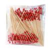 Biodegradable Bamboos Party Sticks Multipurpose Camping Utensils For BBQ Appetizers Art Projects And Table Setting