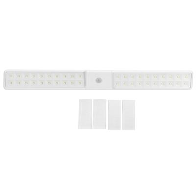 LED Bewegungssensorleuchte Lichtempfindliche Schrankbeleuchtung Infrarot-Induktion Nachtlampe Weiß