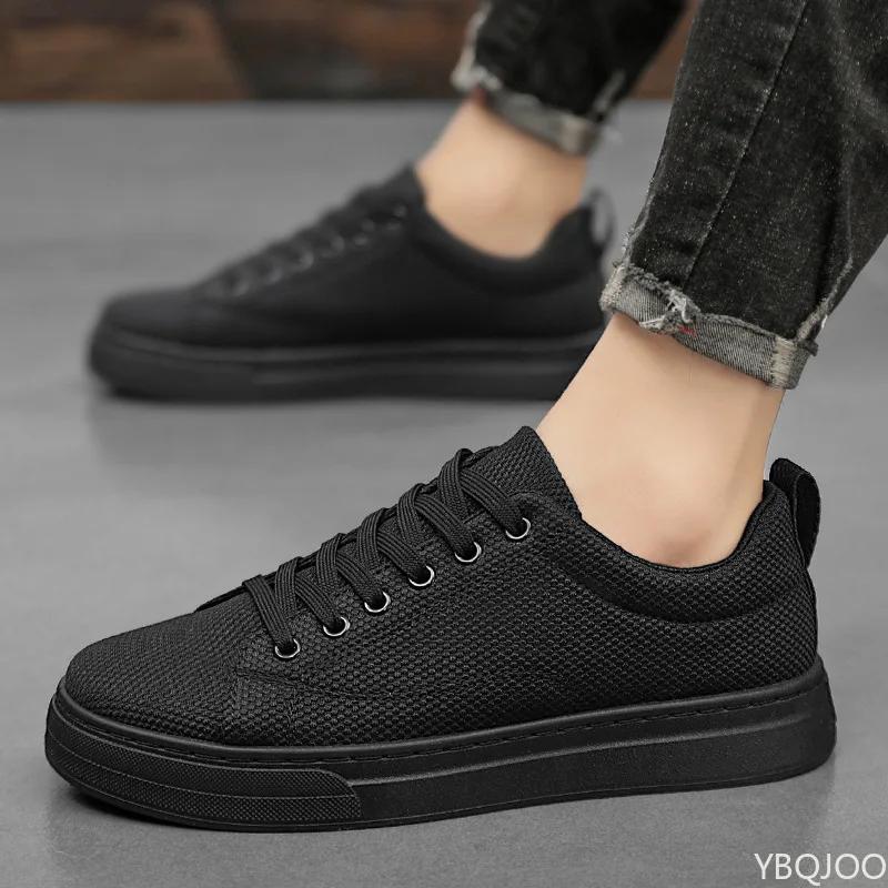 Fashion Casual Men's Canvas Shoes Trendy Versatile Board Shoe Fashion Comfortable Sneakers Lightweight Non Slip Male Shoes Homme Zapatos