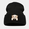 Adorable Beanie Custom Embroidery Beanie Winter Knit Hats Dog Mom Dog Dad Cap Knitted Beanie Hats for Men Women Custom Logo
